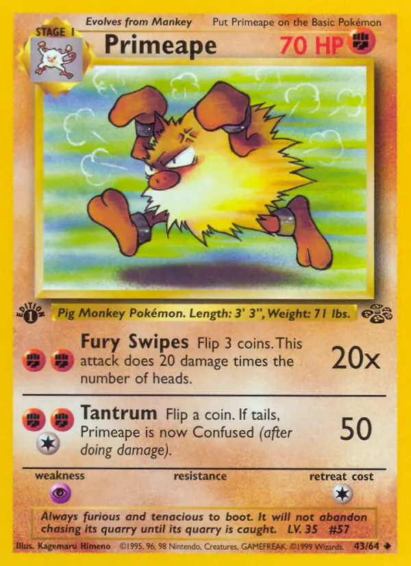 Image of the card Primeape