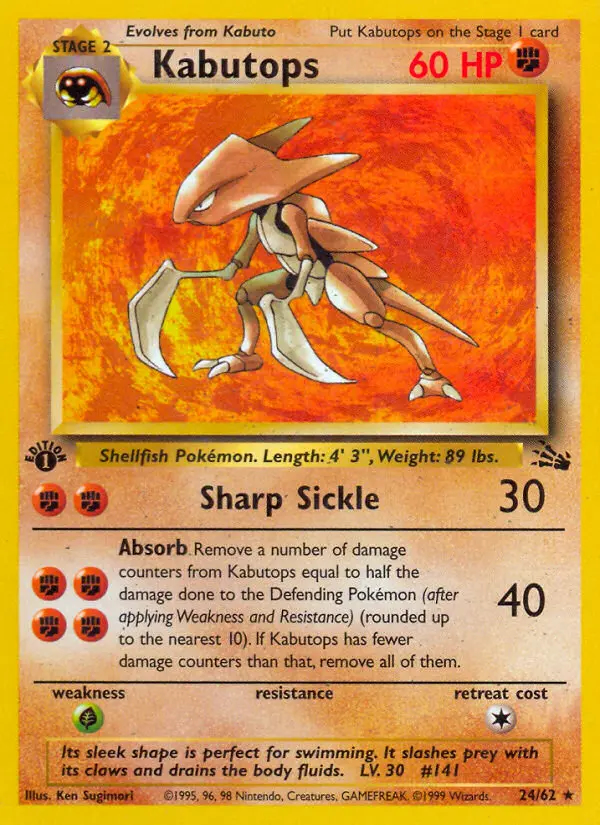 Image of the card Kabutops