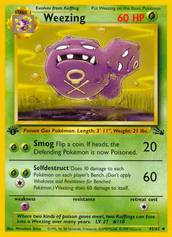 Image of the card Weezing