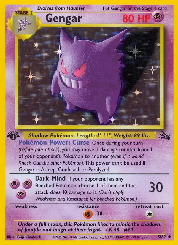 Image of the card Gengar