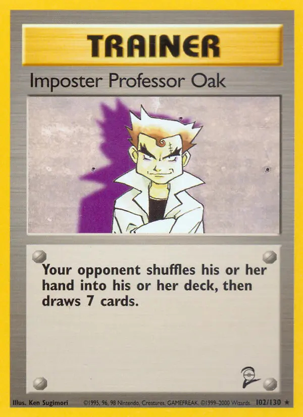 Image of the card Impostor Professor Oak