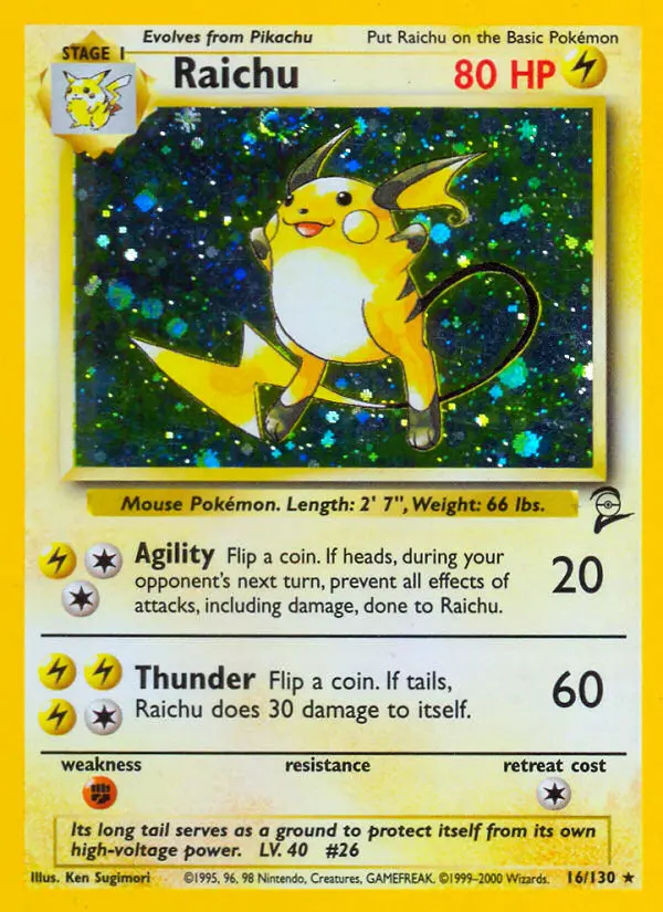 Image of the card Raichu