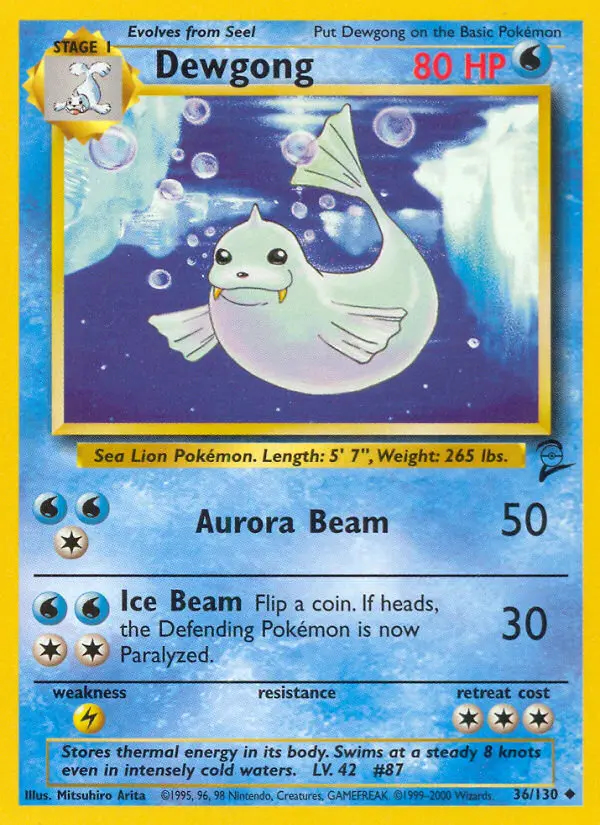Image of the card Dewgong