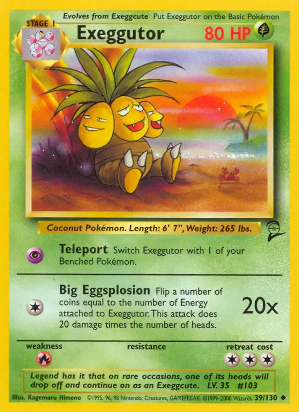 Image of the card Exeggutor