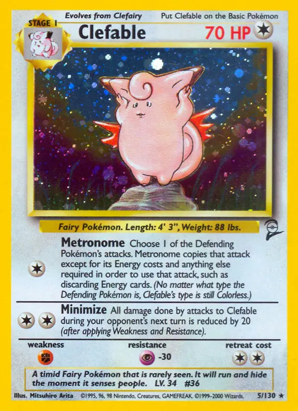 Image of the card Clefable