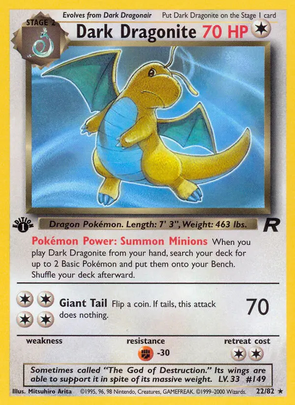 Image of the card Dark Dragonite
