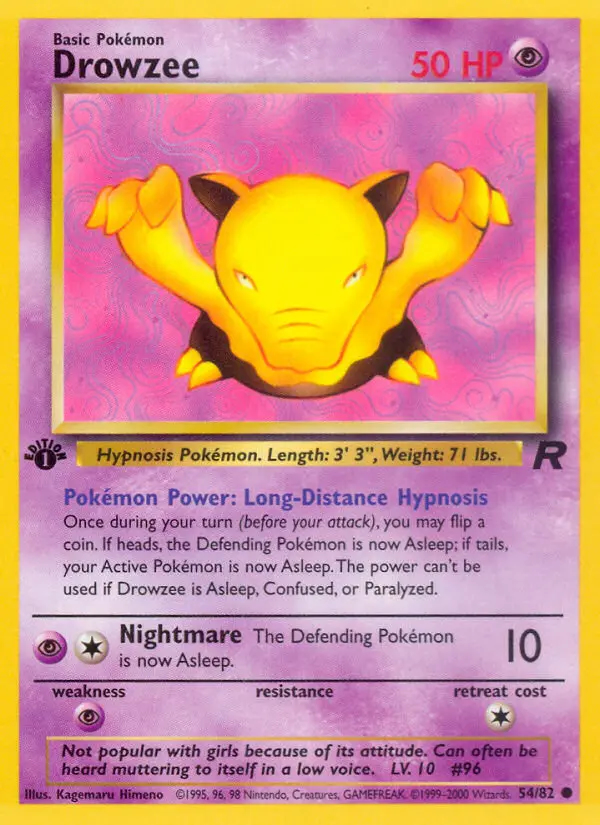Image of the card Drowzee