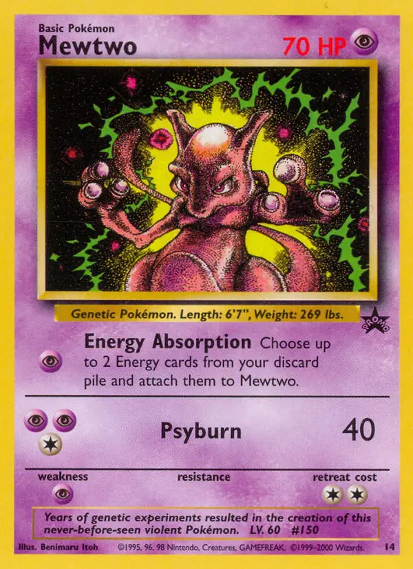Image of the card Mewtwo