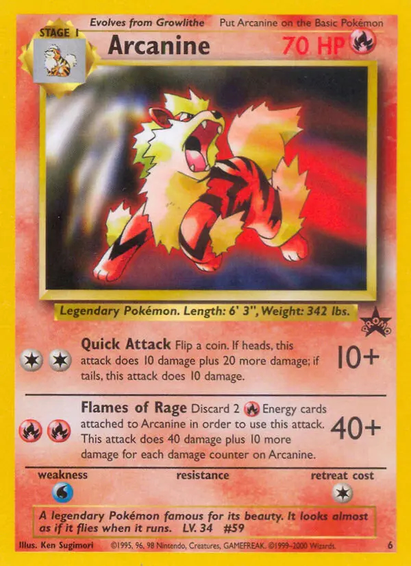 Image of the card Arcanine