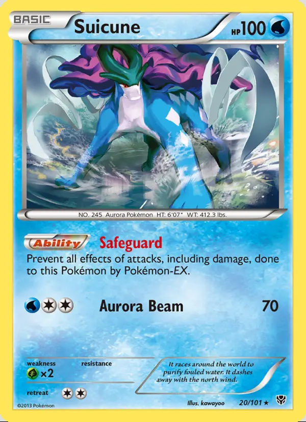 Image of the card Suicune