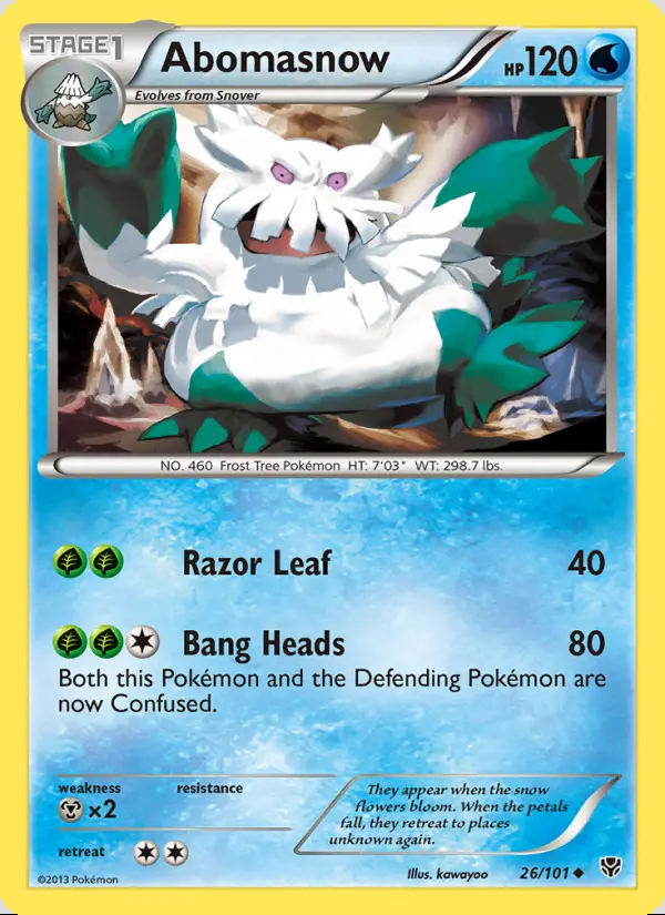 Image of the card Abomasnow