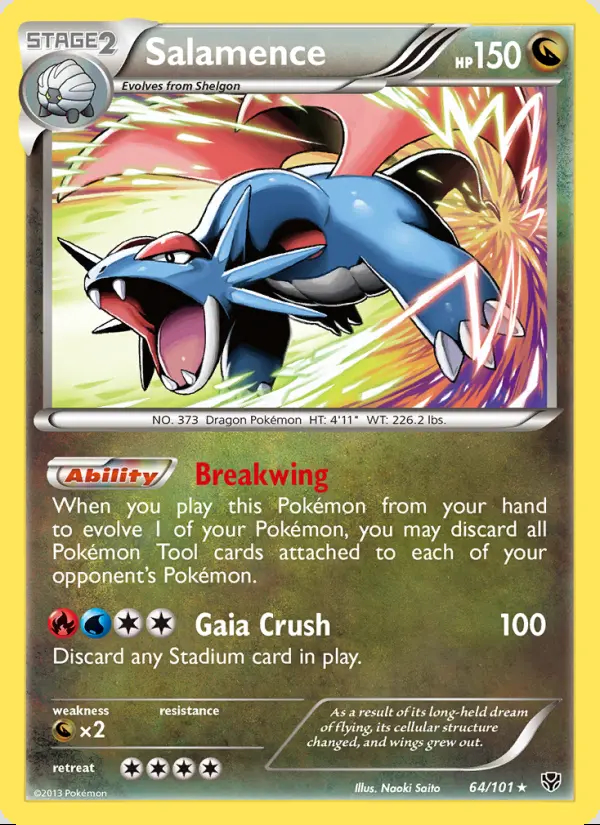 Image of the card Salamence
