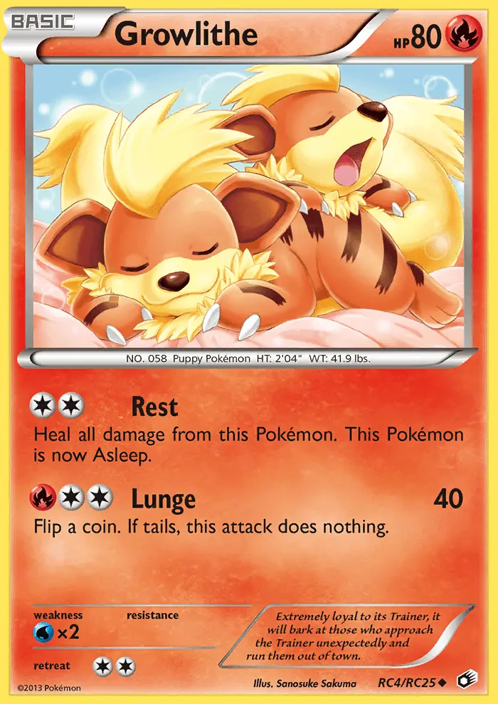 Image of the card Growlithe