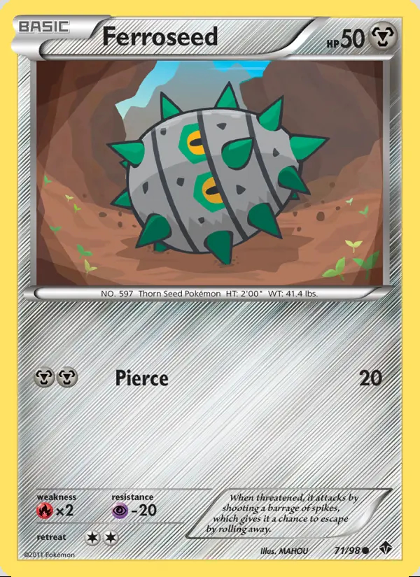 Image of the card Ferroseed