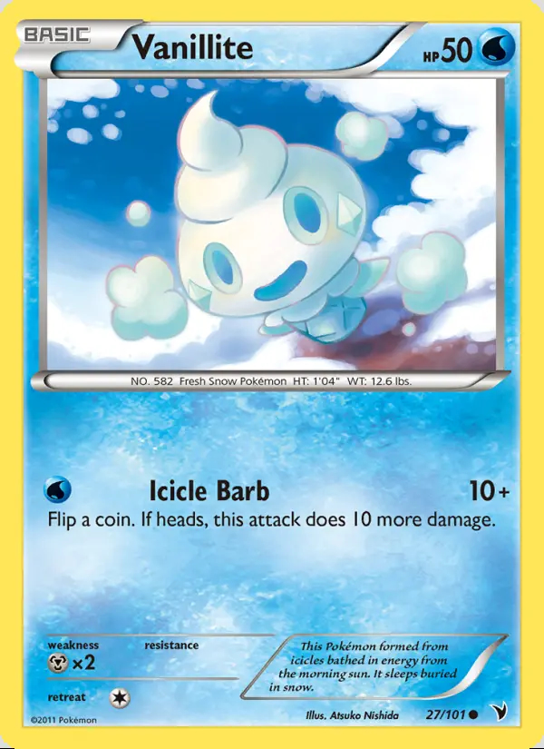 Image of the card Vanillite