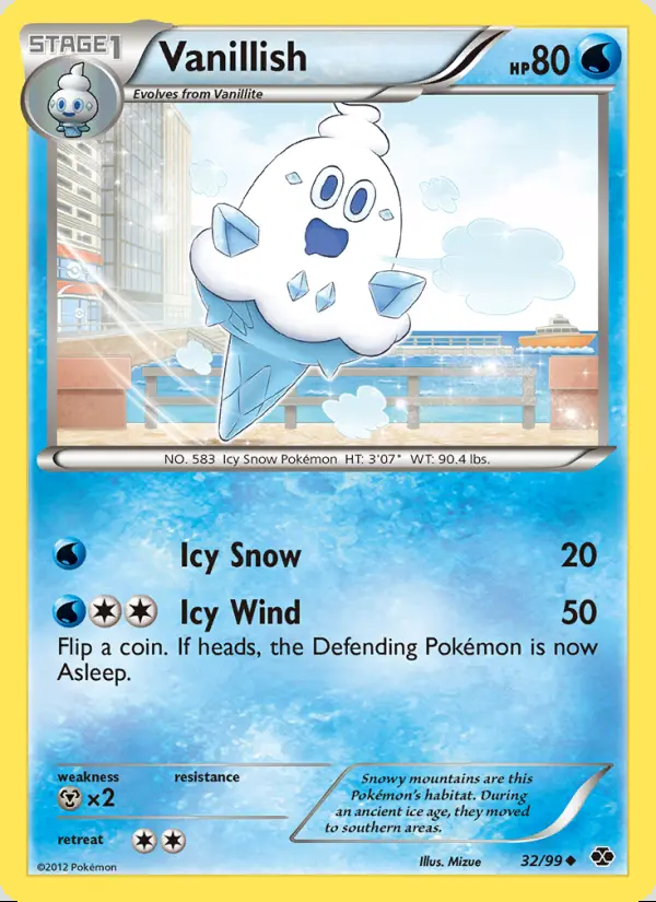 Image of the card Vanillish