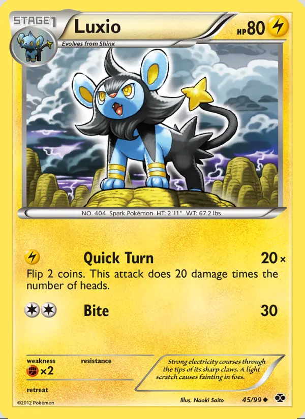 Image of the card Luxio