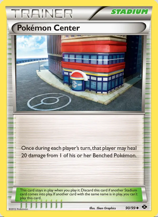 Image of the card Pokémon Center