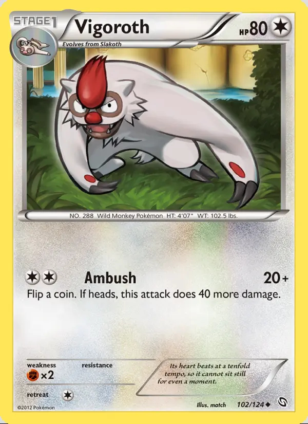 Image of the card Vigoroth