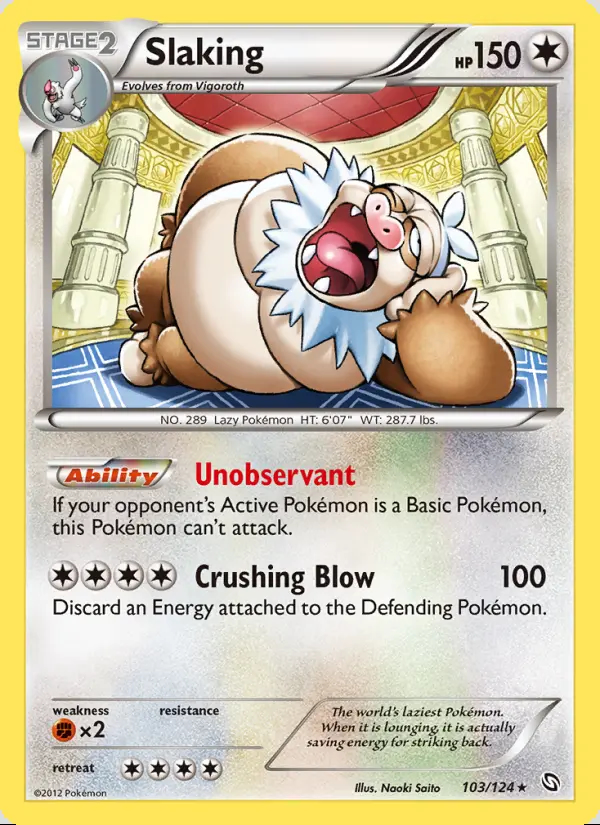 Image of the card Slaking