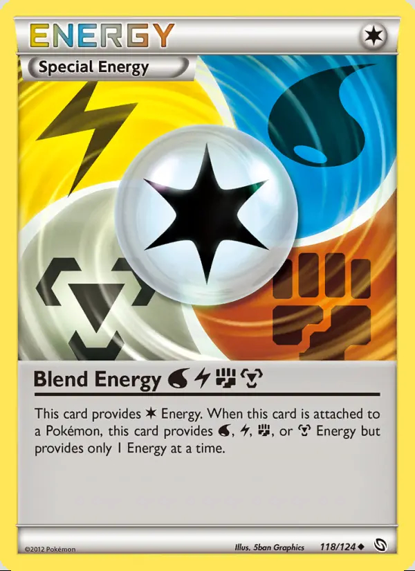 Image of the card Blend Energy Water Lightning Fighting Metal