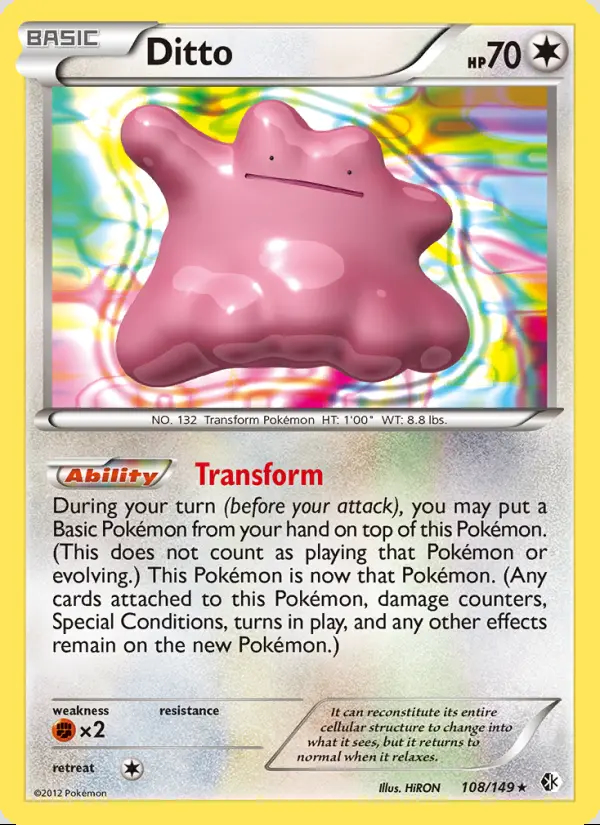 Image of the card Ditto