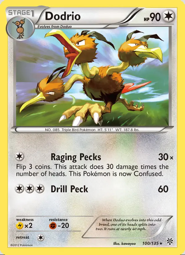 Image of the card Dodrio
