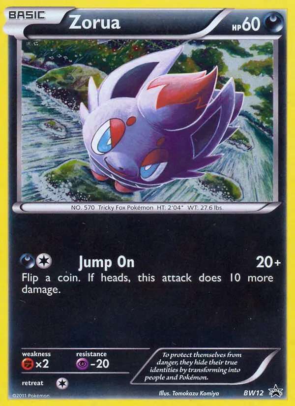 Image of the card Zorua