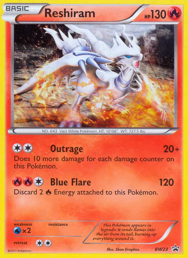 Image of the card Reshiram
