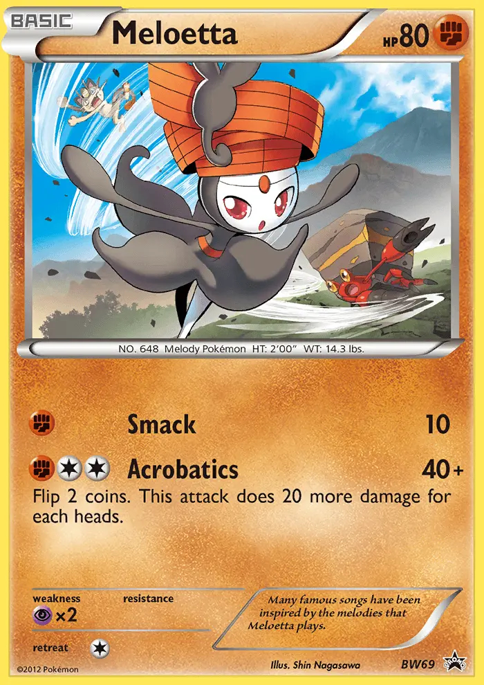 Image of the card Meloetta