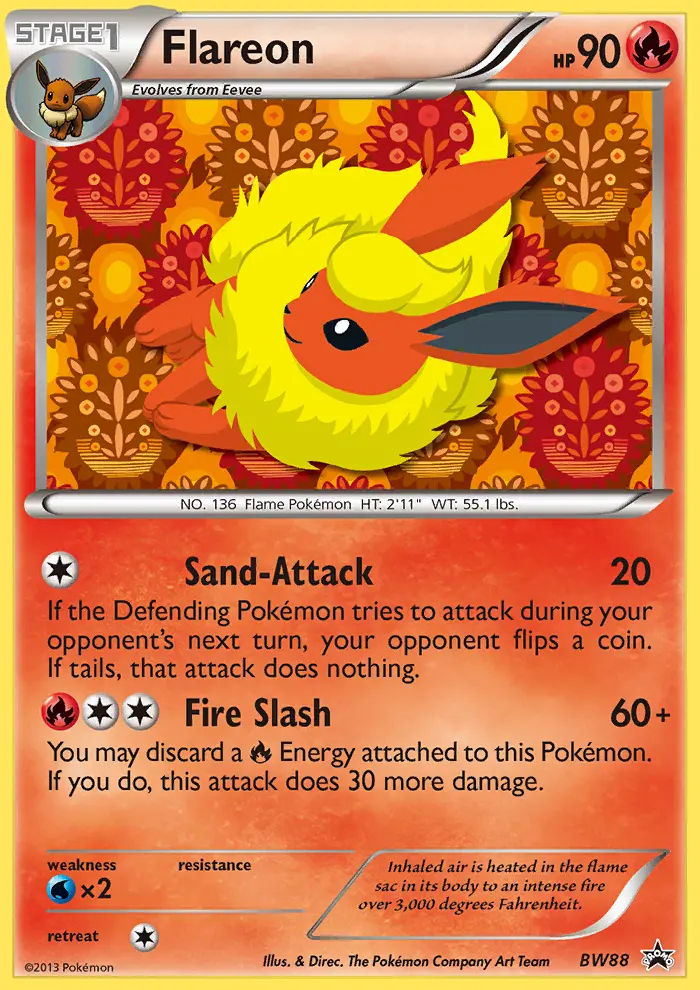 Image of the card Flareon