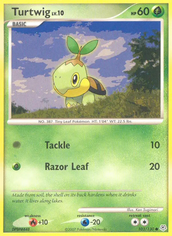 Image of the card Turtwig