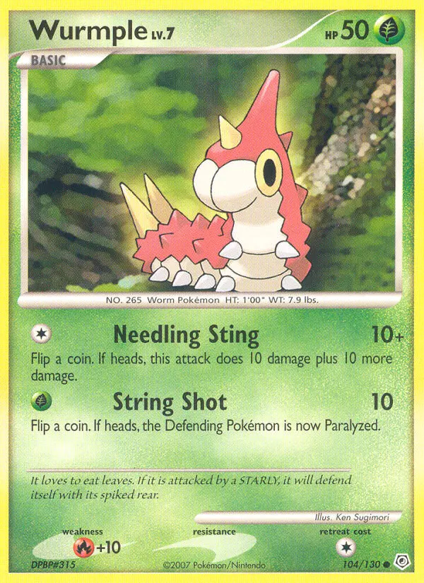 Image of the card Wurmple