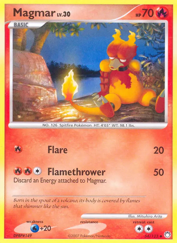 Image of the card Magmar