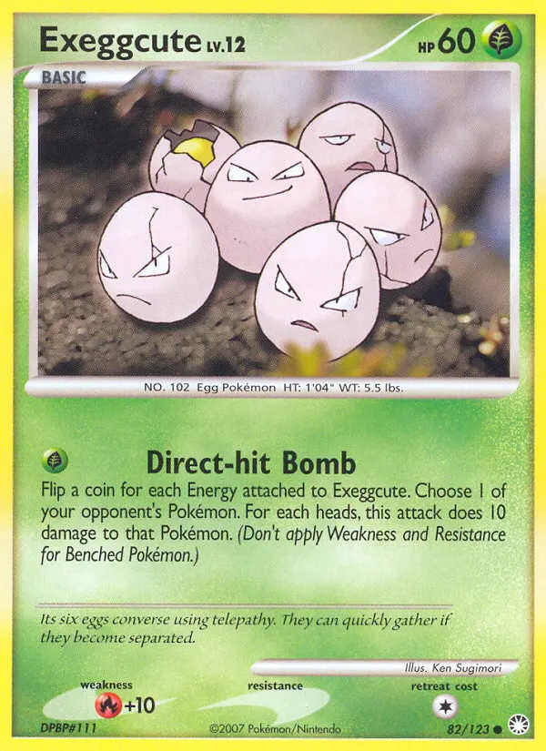 Image of the card Exeggcute