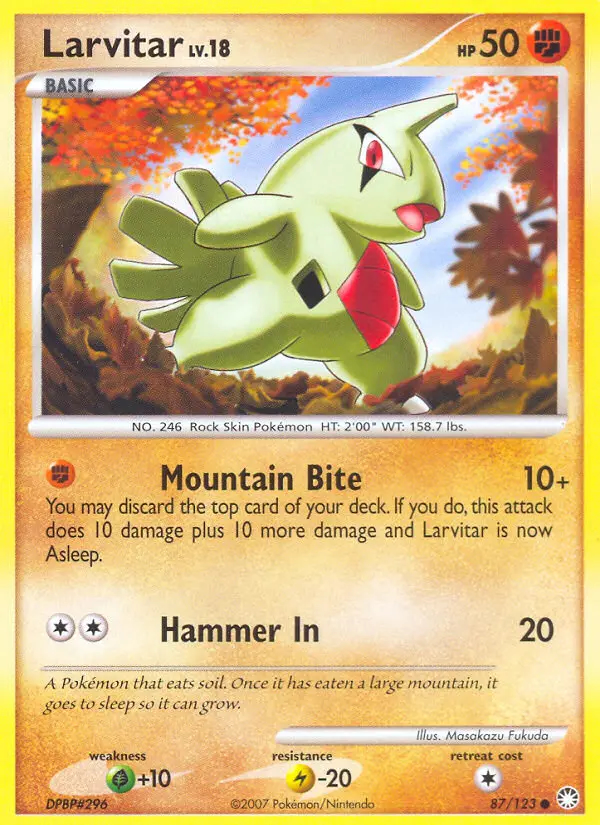 Image of the card Larvitar