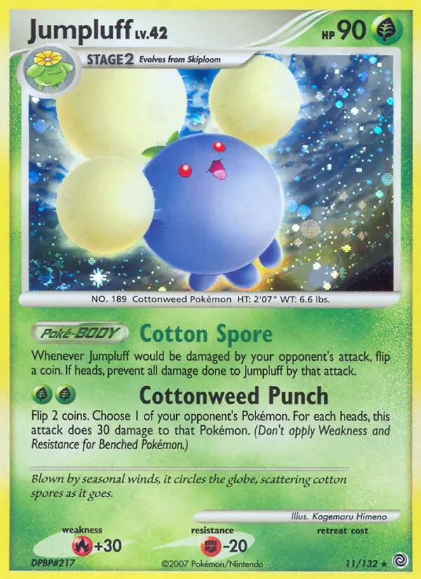 Image of the card Jumpluff