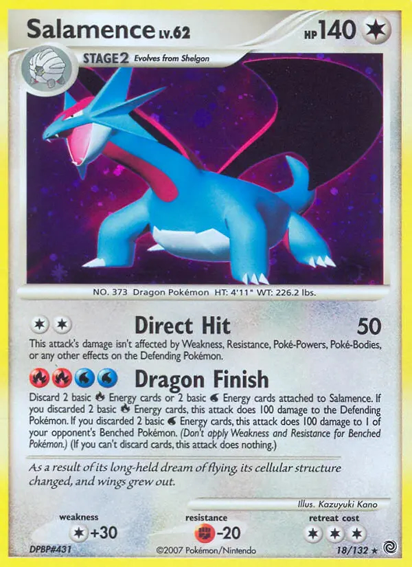 Image of the card Salamence