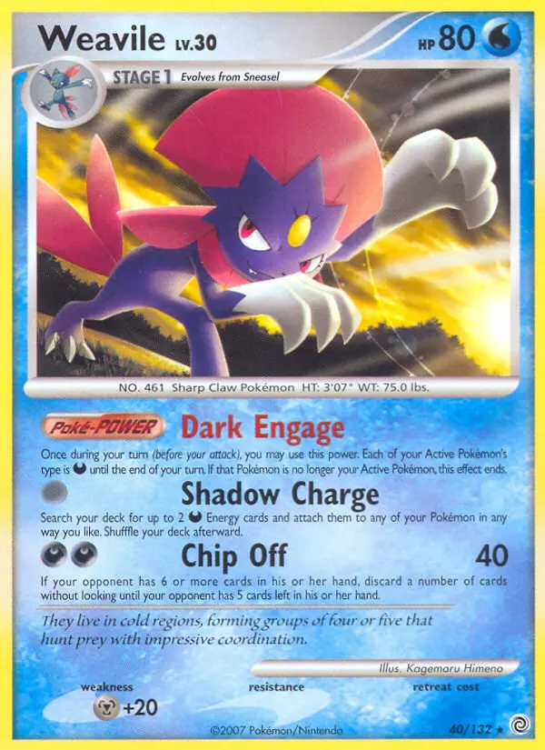 Image of the card Weavile
