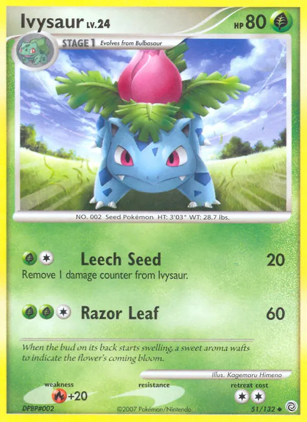 Image of the card Ivysaur