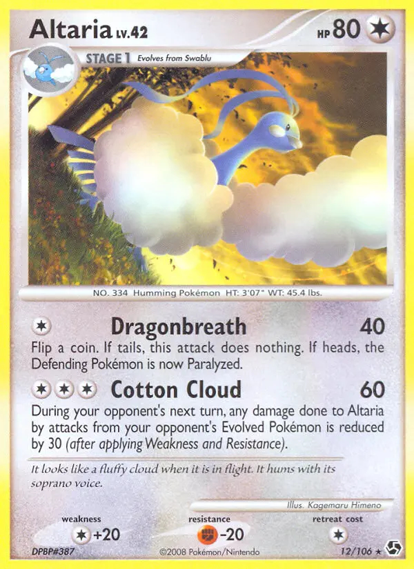 Image of the card Altaria
