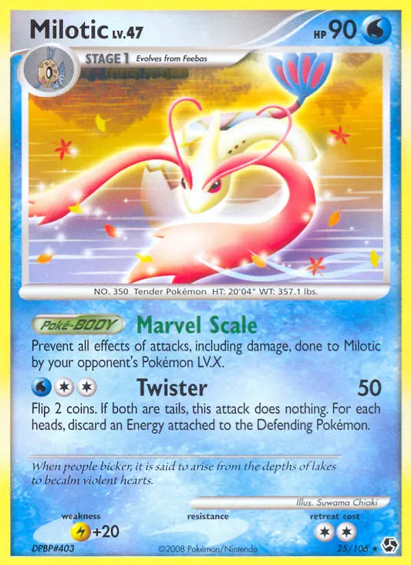 Image of the card Milotic