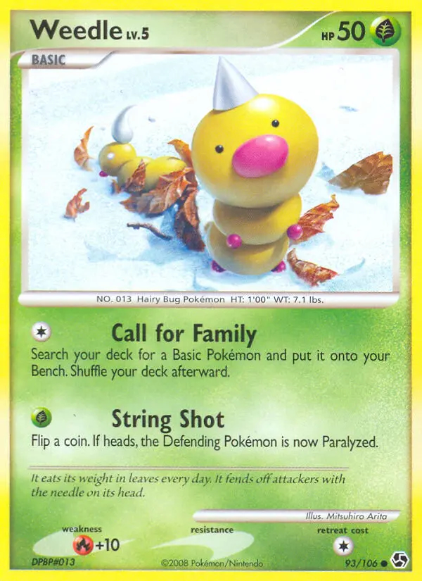 Image of the card Weedle
