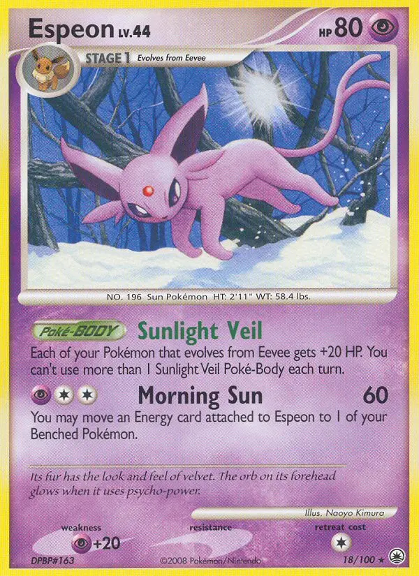 Image of the card Espeon