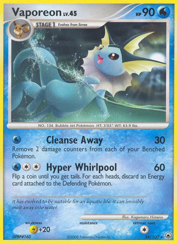Image of the card Vaporeon