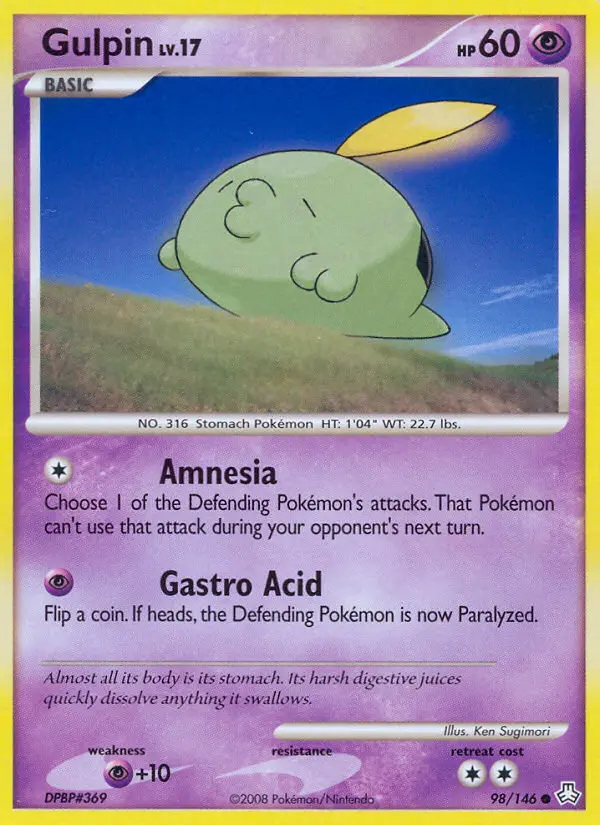 Image of the card Gulpin