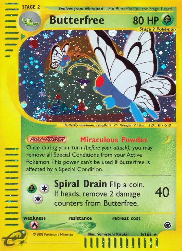 Image of the card Butterfree