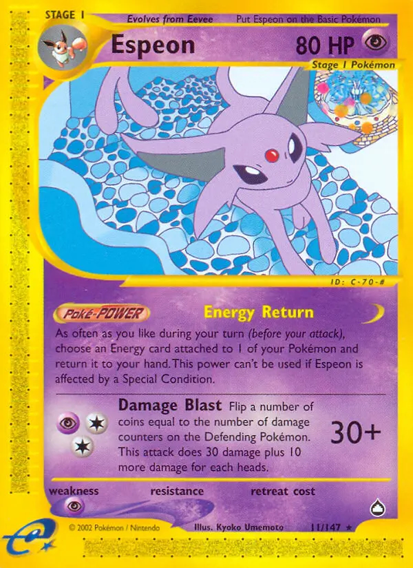 Image of the card Espeon