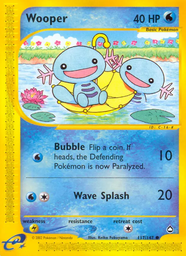 Image of the card Wooper
