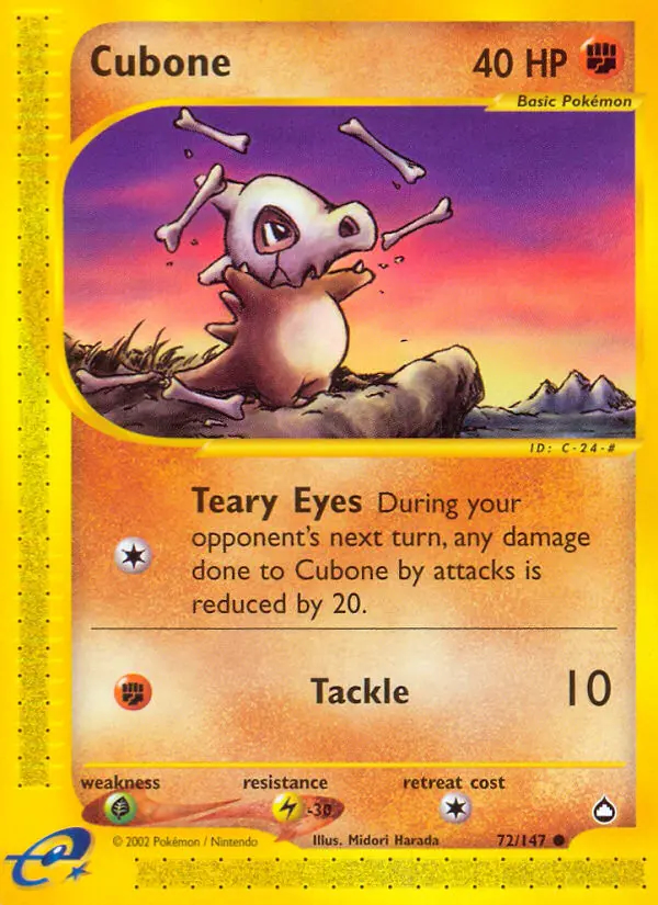 Image of the card Cubone